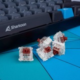 Sharkoon Gateron Pro 3.0 Brown Switch-Set, Switch pour clavier Marron/transparent