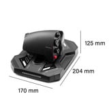 Thrustmaster Thrustmaster Sol-R 6 Throttle, Régulateur de poussée Noir