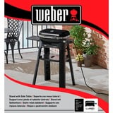 Weber 6616, Support de gril Noir