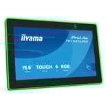 iiyama TW1625LASC-B3PNR 15.6" Moniteur tactile  Noir (Mat), Audio, USB, LAN, Wi-Fi, écran tactile, webcam, Android