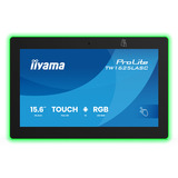 iiyama TW1625LASC-B3PNR, Affichage public Noir (Mat), Audio, USB, LAN, Wi-Fi, écran tactile, webcam, Android
