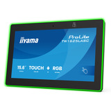 iiyama TW1625LASC-B3PNR Écran d'affichage dynamique Écran plat interactif 39,6 cm (15.6") LED Wifi 450 cd/m² Full HD Noir Écran tactile Intégré dans le processeur Android 24/7 Moniteur  Noir (Mat), Écran plat interactif, 39,6 cm (15.6"), LED, 1920 x 1080 pixels, Wifi, 24/7