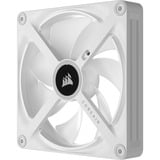 Corsair iCUE LINK QX140 RGo 140mm PWM Fan Expansion Kit, Ventilateur de boîtier Blanc, Connecteur de ventilateur PWM à 4 broches