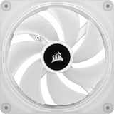 Corsair iCUE LINK QX140 RGo 140mm PWM Fan Expansion Kit, Ventilateur de boîtier Blanc, Connecteur de ventilateur PWM à 4 broches
