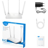 Cudy AC1200 Gigabit Wi-Fi Mesh Router, Routeur maillé Blanc, Cudy Mesh