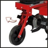 Einhell GC-MT 2536 Motoculteur à essence Essence 30,4 kg, Pioche Rouge/Noir, Motoculteur à essence, 36 cm, 23 cm, 3400 tr/min, Noir, Noir