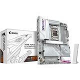 GIGABYTE X870E AORUS ELITE WIFI7 ICE Carte mère - Prend en charge les processeurs AMD Ryzen 9000, VRM numérique 16+2+2 phases, jusqu'à 8200 MHz DDR5 (O.C.), 3x PCIe 5.0 + 1x PCIe 4.0, Wi-Fi 7, LAN 2.5 GbE, USB 4 carte mère socket AM5 Blanc, VRM numérique 16+2+2 phases, jusqu'à 8200 MHz DDR5 (O.C.), 3x PCIe 5.0 + 1x PCIe 4.0, Wi-Fi 7, LAN 2.5 GbE, USB 4, AMD, Emplacement AM5, AMD Ryzen 7000 Series, AMD Ryzen 8000 Series, AMD Ryzen 9000 Series, Emplacement AM5, DDR5-SDRAM, 256 Go