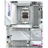 GIGABYTE X870E AORUS ELITE WIFI7 ICE Carte mère - Prend en charge les processeurs AMD Ryzen 9000, VRM numérique 16+2+2 phases, jusqu'à 8200 MHz DDR5 (O.C.), 3x PCIe 5.0 + 1x PCIe 4.0, Wi-Fi 7, LAN 2.5 GbE, USB 4 carte mère socket AM5 Blanc, VRM numérique 16+2+2 phases, jusqu'à 8200 MHz DDR5 (O.C.), 3x PCIe 5.0 + 1x PCIe 4.0, Wi-Fi 7, LAN 2.5 GbE, USB 4, AMD, Emplacement AM5, AMD Ryzen 7000 Series, AMD Ryzen 8000 Series, AMD Ryzen 9000 Series, Emplacement AM5, DDR5-SDRAM, 256 Go