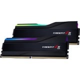 G.Skill 64 Go DDR5-5600 Kit, Mémoire vive Noir, F5-5600J2834F32GX2-T, Trident Z RGB, XMP