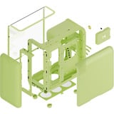 HYTE X50 boîtier midi tower Vert clair | 2x USB-A | 1x USB-C | Window