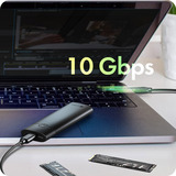 ICY BOX Spade Case 1806 M.2 NVMe, Boîtier disque dur Noir