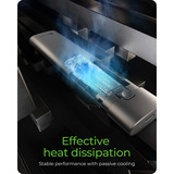 ICY BOX Spade Case 1806, Boîtier disque dur Noir