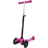 Jamara 460497 scooter Enfants Trottinette à trois roues Noir, Rose rose fuchsia/Noir, Enfants, Trottinette à trois roues, Noir, Rose, Femelle, Asphalte, 50 kg