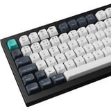 Keychron Q1 Max-M3 QMK, clavier Noir, Layout BE, Gateron Jupiter Brown, RGB led, 75%, Hot-swappable, Bluetooth, 2.4GHz