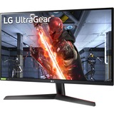 LG UltraGear 27GN800P-B 27" Moniteur gaming  Noir/Rouge, 2x HDMI, 1x DisplayPort, 144 Hz