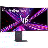 LG UltraGear OLED 45GX950A 44.5" 4K UHD Moniteur UltraWide gaming  Gris foncé, 2x HDMI, DisplayPort, 2x USB-A, USB-C, 165 Hz / 330 Hz