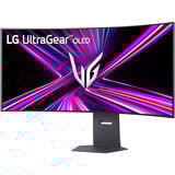 LG UltraGear OLED 45GX950A-B 44.5" 4K UHD Moniteur UltraWide gaming  Gris foncé, 2x HDMI, DisplayPort, 2x USB-A, USB-C, 165 Hz / 330 Hz