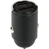 Mobiparts Double chargeur de voiture Noir
