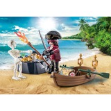 PLAYMOBIL Pirates - Starter Pack Pirate et barque, Jouets de construction 71254