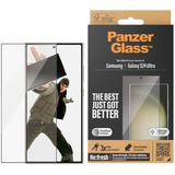 PanzerGlass Samsung Galaxy S24 Ultra - Ultra-Wide Fit, Film de protection Transparent/Noir