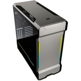 Phanteks Evolv X, Boîtier PC Argent, 2x USB-A | 1x USB-C | RGB | Tempered Glass