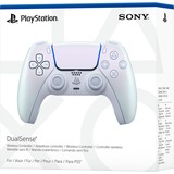 Sony Manette sans fil DualSense - Chroma Pearl, Manette de jeu Blanc, Manette de jeu, PlayStation 5, iOS, Croix directionnelle, Bouton d'accueil, Touche Options, Touche Partage, Analogique/Numérique, Avec fil &sans fil, Bluetooth/USB