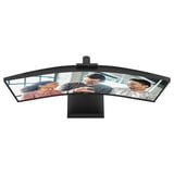 AOC CU34E4CW 34" Moniteur UltraWide incurvé  Noir, HDMI, DisplayPort, Audio, LAN, USB-C, Webcam