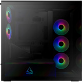 ARCTIC  boîtier midi tower Noir (Mat) | 2x USB-A | 1x USB-C | RGB | Verre Trempé