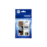 Brother Encre - LC-422VAL Value Pack Noir, cyan, magenta, jaune
