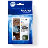 Brother Encre - LC-422VAL Value Pack Noir, cyan, magenta, jaune