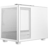 DeepCool CH160 mini tower, boîtier pc Blanc | 2x USB-A | 1x USB-C | Verre Trempé