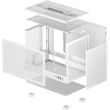 DeepCool  boîtier mini tower Blanc | 2x USB-A | 1x USB-C | Verre Trempé