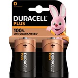 Duracell Plus Alkaline D, Batterie 2 pièces