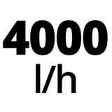 Einhell GC-GP 6040 ECO 600 W 3,6 bar 4000 l/h, Pompe Rouge/Noir, 600 W, Secteur, 3,6 bar, 4000 l/h, Résistant au gel, Noir, Rouge