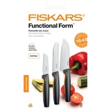 Fiskars Functional Form Set de couteaux préférés 3 pièces Noir/en acier inoxydable