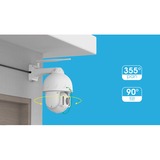 Foscam SD8P, PTZ WiFi bi-bande 4K/8MP, Caméra de surveillance Noir