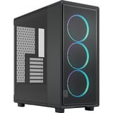 Fractal Design Epoch RGB boîtier midi tower Noir | 2x USB-A | 1x USB-C | RGB | Verre Trempé