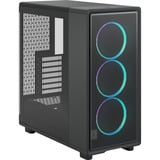 Fractal Design Epoch RGB boîtier midi tower Noir | 2x USB-A | 1x USB-C | RGB | Verre Trempé