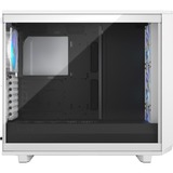 Fractal Design Meshify 2 RGB White TG Clear Tint, Boîtier PC Blanc, 3x USB-A | Window