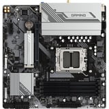 GIGABYTE B650M GAMING PLUS WIFI carte mère socket AM5 Noir/Argent, RAID, 2,5Gb-LAN, Wi-Fi 6E, BT, Sound, µATX