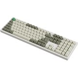 Keychron Q6 Max-P4 QMK, clavier Blanc, Layout BE, Gateron Jupiter Banana, RGB led, Hot-swappable, Bluetooth, 2.4GHz