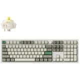 Keychron clavier Blanc, Layout BE, Gateron Jupiter Banana