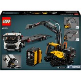 LEGO Technic - Camion Volvo FMX et pelleteuse électrique EC230, Jouets de construction 42175