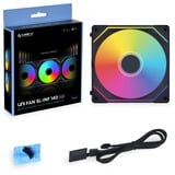 Lian Li UNI FAN SL-INFINITY 140 ventilateur de boîtier RGB  Noir, 140 x 140 x 25 mm, PWM