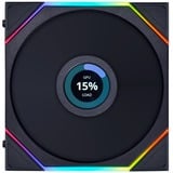 Lian Li UNI FAN TL 140 LCD Reverse Blade ventilateur de boîtier RGB  Noir, 140 x 144 x 28 mm