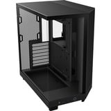 NZXT H6 Flow RGo boîtier midi tower Noir | 2x USB-A | 1x USB-C | RGB | Verre Trempé