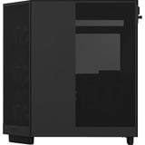 NZXT H6 Flow RGo boîtier midi tower Noir | 2x USB-A | 1x USB-C | RGB | Verre Trempé