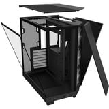 NZXT H6 Flow RGo boîtier midi tower Noir | 2x USB-A | 1x USB-C | RGB | Verre Trempé