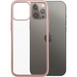 PanzerGlass ClearCaseColor iPhone 12 Pro Max, Housse smartphone Transparent/Or rose