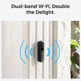 Reolink Reolink D340B with Chime+64GB SD Card, Sonnette de porte Noir